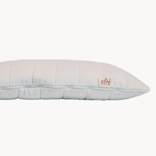 Slāf Slāf Alpaka Vlies Kopfkissen 80x80 BIO, Kissen mit kbA Steppbezug – Produktbild 1 von 4