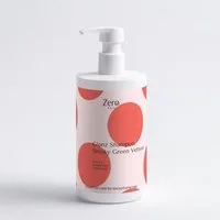Zero Skin Zero Skin Glanz Shampoo, Smoky Green Vetiver - 400 ml - salonreine Pflege mit Betain, Weizenprotein & Bio-Aloe Vera, stärkt und sorgt für mehr Fülle & Geschmeidigkeit – vegan & COSMOS Natural zertifiziert – Produktbild 1 von 1
