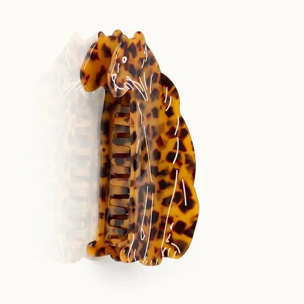 by Vivi. by Vivi. Haarklammer Leopard, Braun, – Produktbild 1 von 2