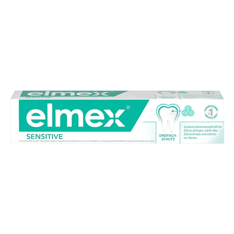 Elmex Elmex Sensitive Zahnpasta mit Faltschachtel – Produktbild 1 von 1