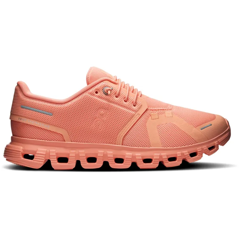 On On Cloud 6 Damen Sneaker Low, Pink, – Produktbild 1 von 5