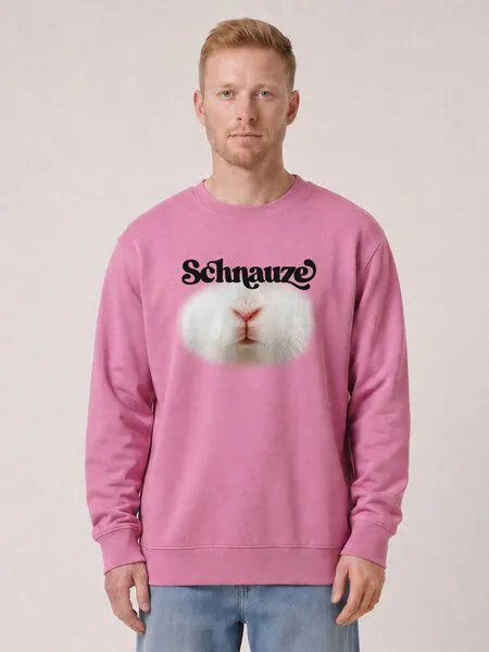 watapparel watapparel Sweatshirt Unisex Schnauze, Bubble pink, – Produktbild 2 von 2