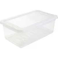 Keeeper keeeper 4er-Pack Aufbewahrungsbox "Bea" mit Deckel, air control, 4 x 5,5 l, transparent – Produktbild 1 von 1