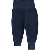 Leela Cotton Leela Cotton Baby Kinder Schlafanzug Hosen Bio-Baumwolle Waffel Strick Freizeithose, Indigo, – Produktbild 1 von 1
