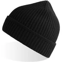 Atlantis Headwear Atlantis Headwear Warme, komfortabele und nachhaltige Strickmütze der Marke Atlantis Beanie Wintermütze, Schwarz, – Produktbild 1 von 1