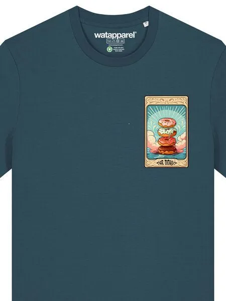 watapparel watapparel T-Shirt Unisex Tarot The Donut, Stargazer, – Produktbild 3 von 3