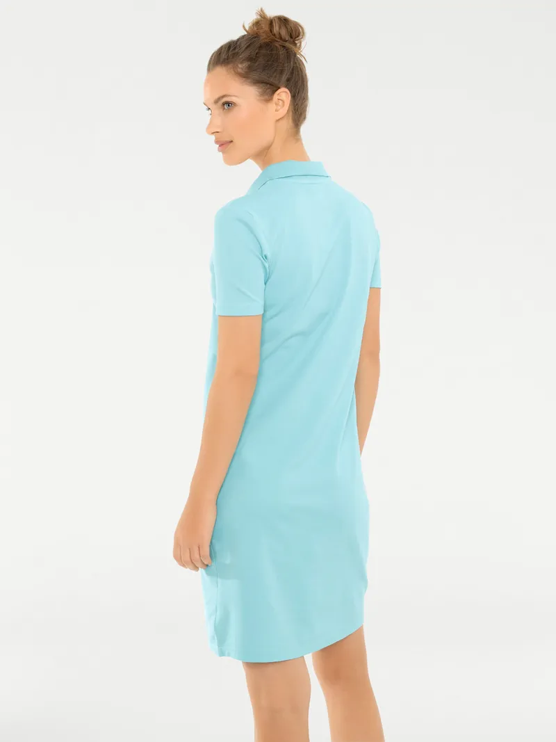 heine Polokleid türkis, Türkis, – Produktbild 3 von 3
