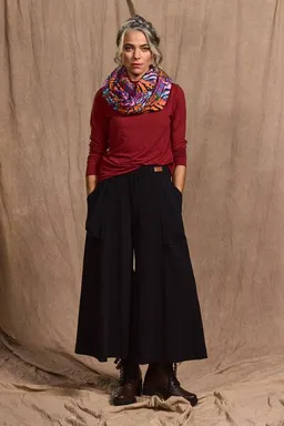 KOKOworld KOKOworld Damen Culotte-Hose Nawa aus Bio-Baumwolle – Produktbild 1 von 1