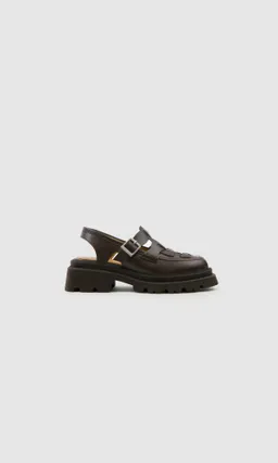 Prev Prev Damen vegan Sandalen Dorothy Plateau Brownie – Produktbild 1 von 1