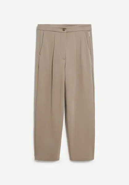ARMEDANGELS ARMEDANGELS LIRAA LOU Damen Jerseyhose aus Bio-Baumwoll Mix, Shiitake, – Produktbild 1 von 4
