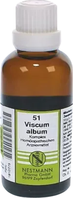 Nestmann Pharma VISCUM ALBUM KOMPLEX Nr.51 Dilution 50 ml Dilution – Produktbild 1 von 1