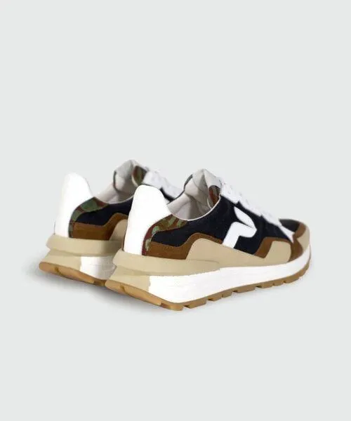 PANAFRICA PANAFRICA Akanda - Unisex Recycling Sneaker, Noir (schwarz), – Produktbild 4 von 4