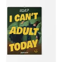 Photocircle Photocircle I Can't Adult Today Wandkalender 2027 von Jonas Loose – Produktbild 1 von 1