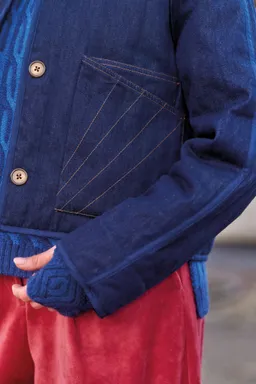 KOMODO KOMODO Damen vegan Jacke Erin Denim Blau – Produktbild 1 von 1