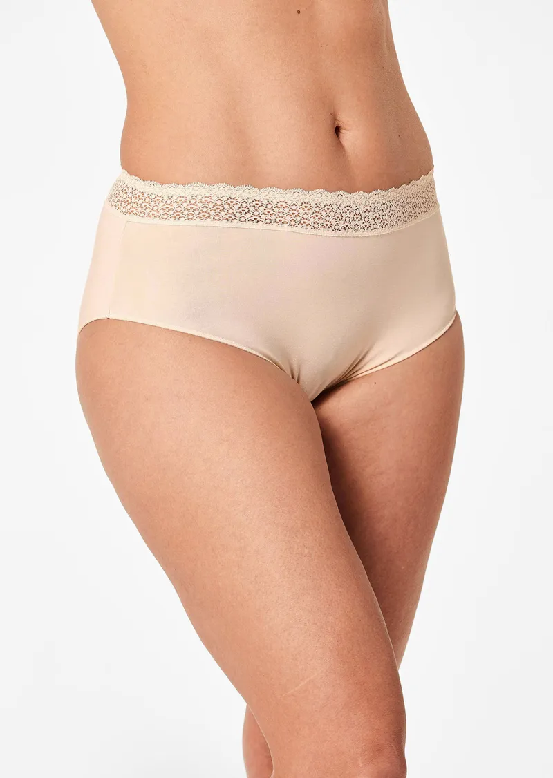 Triumph Taillenslip im 2er-Pack - beige - Gr. S von Goldner Fashion, Braun, – Produktbild 2 von 3