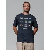 watapparel watapparel T-Shirt Unisex Videogames, India ink grey, – Produktbild 1 von 1