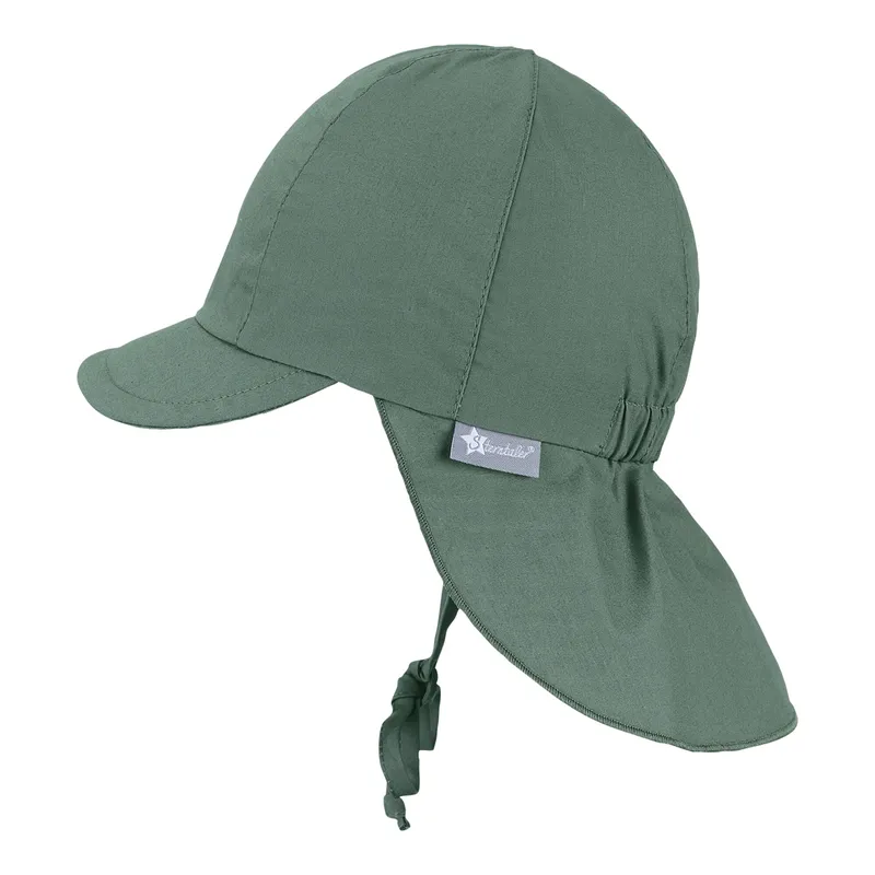 Sterntaler Sterntaler Schirmmütze mit Nacken- und UV-Schutz, Oliv, – Produktbild 1 von 1