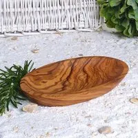 Olivenholz erleben Olivenholz erleben Schälchen oval MITTEL aus Olivenholz – Produktbild 1 von 1