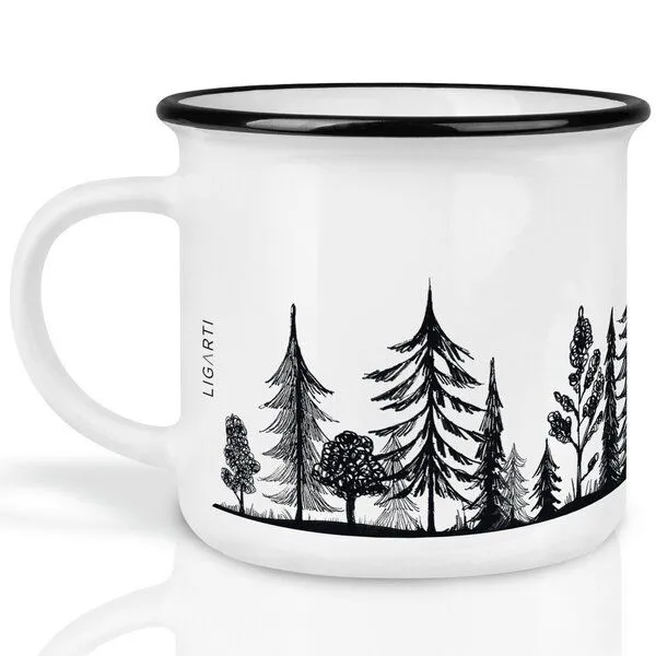 LIGARTI LIGARTI Keramiktasse – Wald – Produktbild 2 von 4