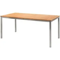Garden Pleasure Garden Pleasure Gartentisch "Luice" 180 x 90 cm, Edelstahl/Teak FSC zertifiziert – Produktbild 1 von 1
