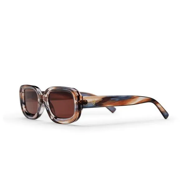 CHPO CHPO Unisex Sonnenbrille "Havana", Cigar smoke/brown (braun), – Produktbild 3 von 4
