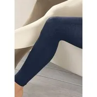hessnatur hessnatur Feinstrumpf-Leggings aus Bio-Baumwolle, Marine, – Produktbild 2 von 2