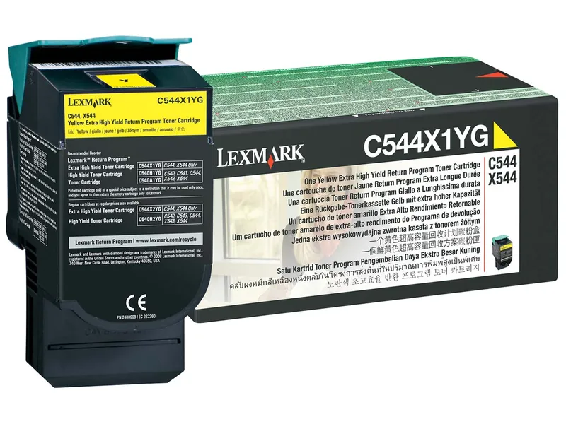 Lexmark Lexmark Druckkassette C544X1YG gelb – Produktbild 1 von 1