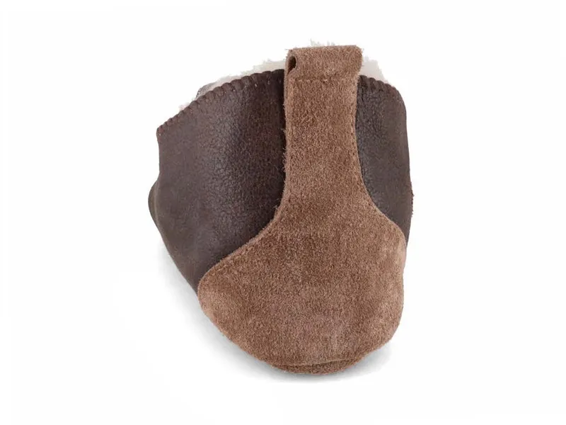 Lammbock Lammbock warme Lammfellhausschuhe Texel Hausschuh, Braun, – Produktbild 4 von 5