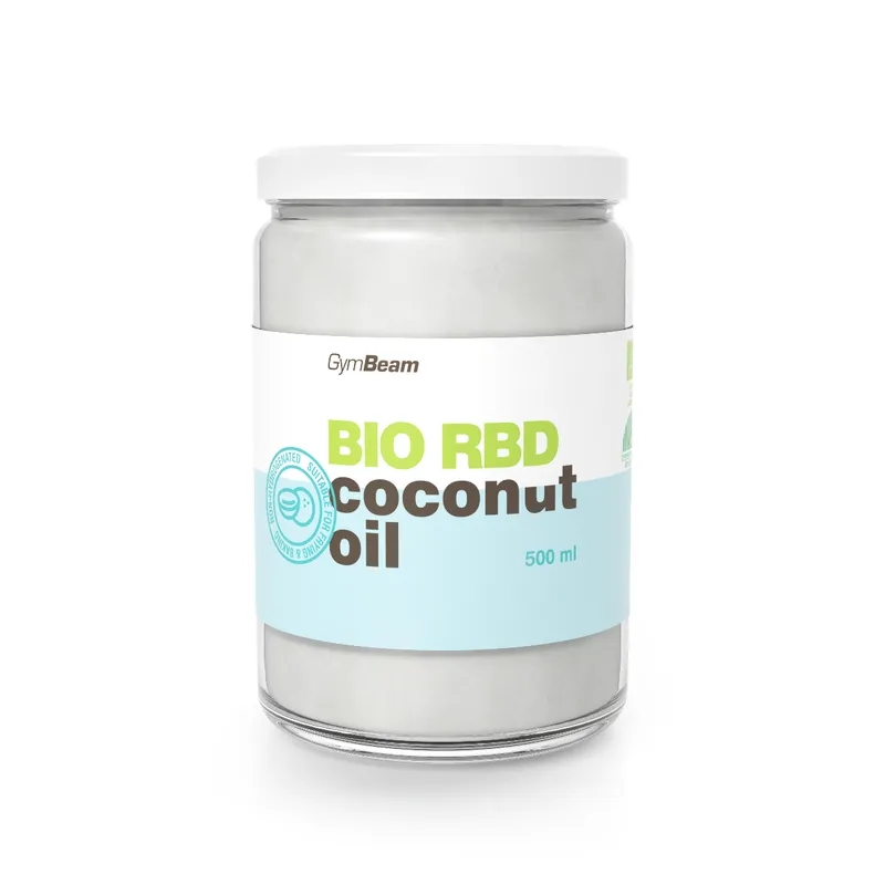 GymBeam Bio GymBeam BIO RBD Kokosnussöl 500 ml – Produktbild 1 von 1