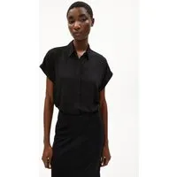 ARMEDANGELS ARMEDANGELS Damen vegan Bluse Larisaana Schwarz, Schwarz, – Produktbild 1 von 1