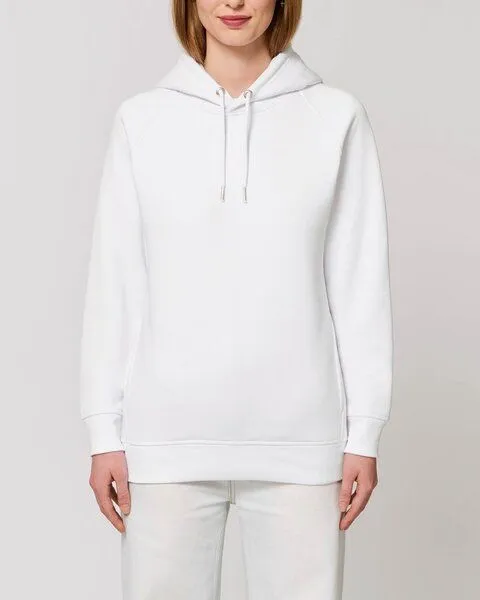 YTWOO YTWOO Hoodie für Damen und Herren, Kapuzenpullover, Basic, Unisex, Weiß, – Produktbild 2 von 4