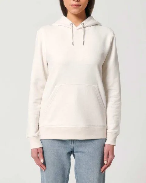 YTWOO YTWOO Basic Hoodie aus recycelten Stoffen und Bio Baumwolle, Weiß, – Produktbild 2 von 4