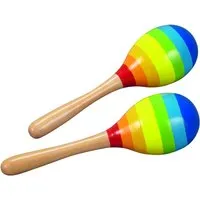 Goki goki Maracas 2 Stck. Percussion Instrumente 20 cm lange Percussion Instrumente – Produktbild 1 von 1