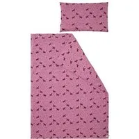 loud proud loud + proud Kinder Jersey Bettwäsche-Set 100 x 135cm, GOTS-zertifiziert, Grape(lila), – Produktbild 1 von 1