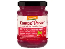 Campo Verde Campo Verde Fruchtaufstrich, rote Johannisbeere, 200 g – Produktbild 1 von 1