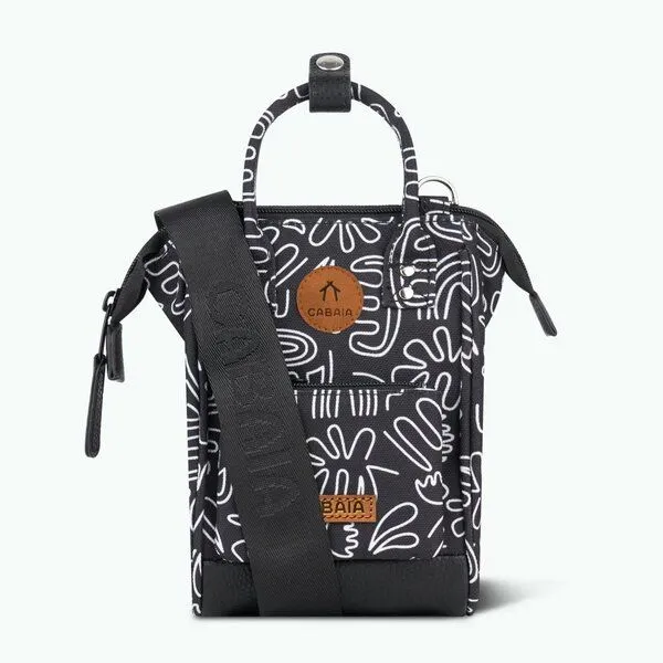 Cabaïa Cabaïa Umhängetasche Nano mit Vordertasche, Amiens (schwarz), – Produktbild 1 von 2