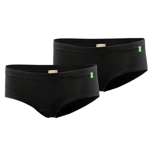 kleiderhelden kleiderhelden HipHopster 2er Pack Unterhose, 2x schwarz, – Produktbild 1 von 4