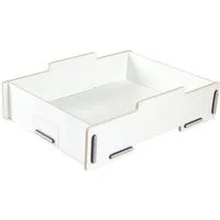 WERKHAUS WERKHAUS Aufbewahrungsbox | stapelbar, Weiß, – Produktbild 1 von 1