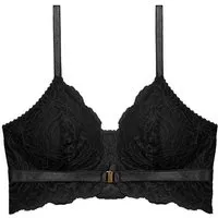 Underprotection Underprotection Vera Bralette aus recycelten, zertifizierten Materialien, Schwarz, – Produktbild 1 von 1