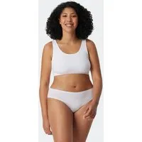 Schiesser Schiesser 2er Pack Taillen-Slip Organic Cotton 95/5, Weiss, – Produktbild 1 von 1