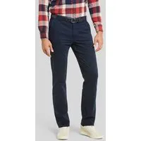 Meyer MEYER SUPER STRETCH DOUBLE-DYE BAUMWOLLCHINO, Blau (marine), – Produktbild 1 von 1