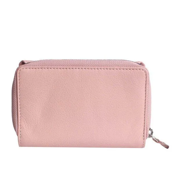 Vargu Vargu Echtleder Geldbörse NILA 1-A, Light pink - purple, – Produktbild 4 von 4