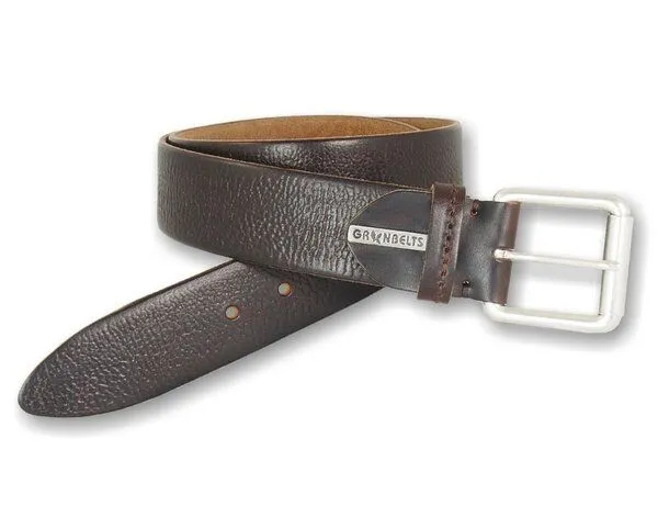 Greenbelts Greenbelts Herren Ledergürtel LEWIS, Braun, – Produktbild 4 von 5