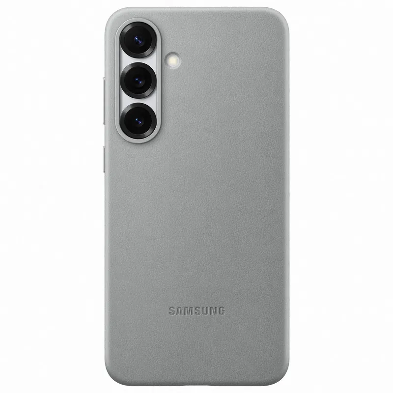 Samsung Original KindSuit Vegan Leather Case für das Samsung Galaxy S25 Plus - Grau, Grau, – Produktbild 1 von 1