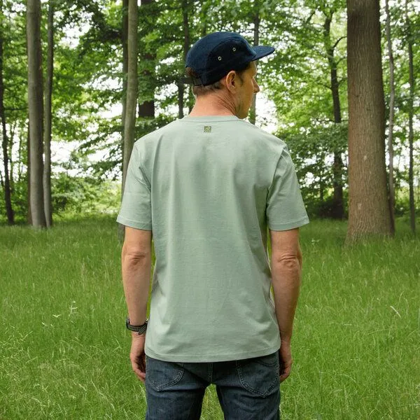 Cmig Cmig Birken T-Shirt in aloe für Outdoor Fans, Aloe (türkis), – Produktbild 4 von 4