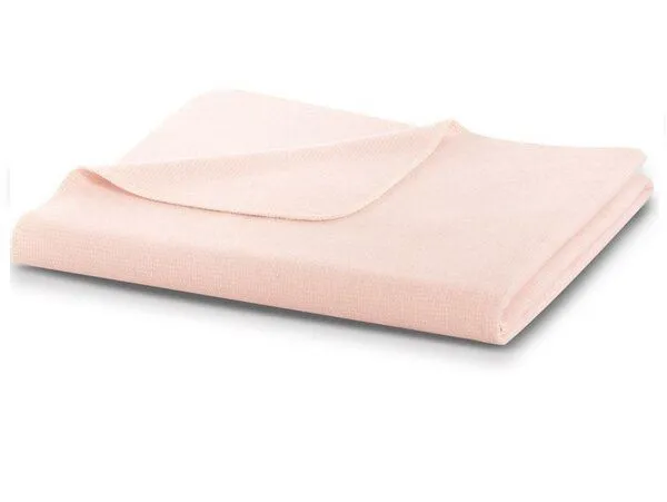 biederlack biederlack Wohn-und Kuscheldecke Cotton Comfort "Pearl" 100 % Baumwolle tolle Sommerfarben, Rose, – Produktbild 1 von 4