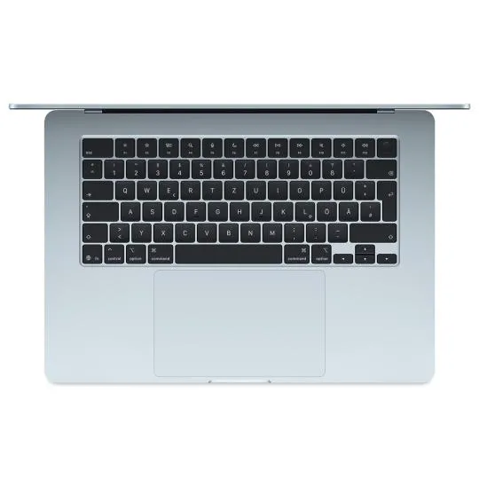 Apple Apple MacBook Air 2025 13" M4 10-Core CPU | 10-Core GPU 1 TB SSD 32 GB himmelblau, Himmelblau, – Produktbild 2 von 2