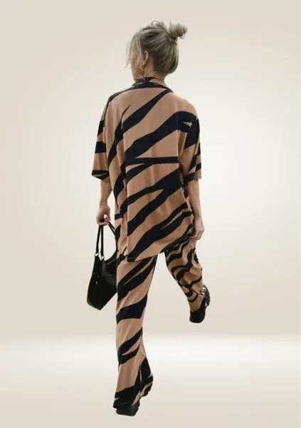 noemvri fashion label noemvri fashion label Modal Hemd, Tiger, – Produktbild 2 von 3