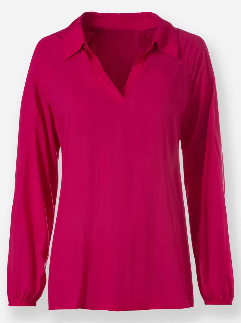 heine Schlupf-Bluse pink, Pink, – Produktbild 1 von 2