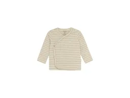 Noppies Wickelshirt Langarm Nour Stripe pattern off white Gr. 68 – Produktbild 1 von 1